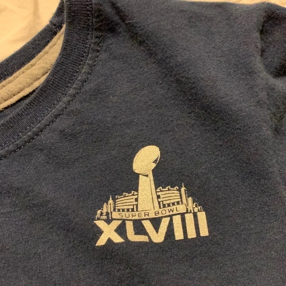 Nike Seattle Seahawks Super Bowl Sherman #25 Short Sleeve Tee Shirt